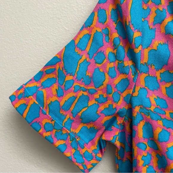 Lucy & Yak ragan jumpsuit Theo print size 0P NEW - Picture 4 of 11